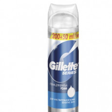 Пена для бритья 250 мл, GILLETTE (Жиллет) Series, Для чувствительной кожи, для мужчин