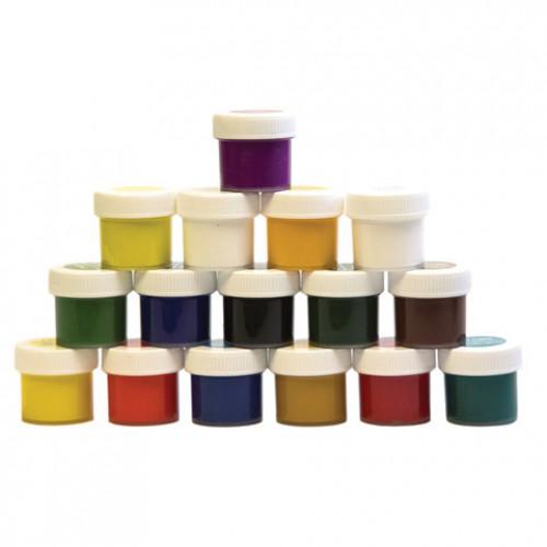 Гуашь ЛУЧ Классика, 16 цветов по 20 мл, без кисти, картонная упаковка, 29С 1696-08