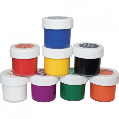 Гуашь ЛУЧ Школа творчества, 8 цветов по 20 мл, без кисти, картонная упаковка, 29С 1752-08