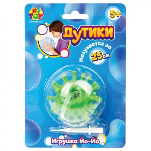 Игрушка ДУТИКИ, надувается до 30 см, ассорти, 1TOY