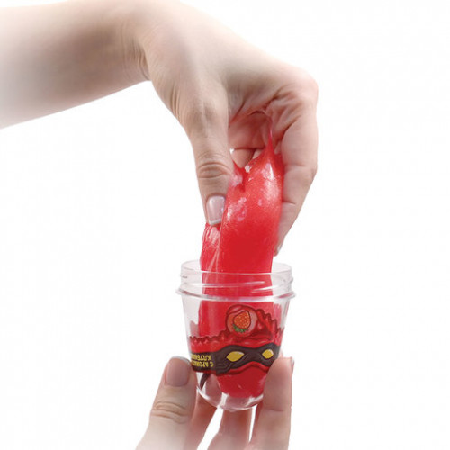 Слайм (лизун) Slime Ninja, аромат клубники, 130 г, ВОЛШЕБНЫЙ МИР, S130-17