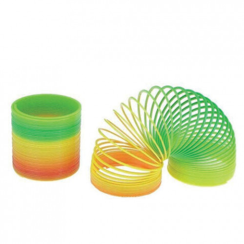 Пружинка Радуга-дуга, классическая, диаметр 7,5 см, 1TOY, Т53103