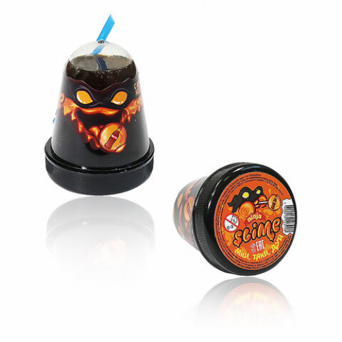 Слайм (лизун) Slime Ninja, с ароматом колы, 130 г, ВОЛШЕБНЫЙ МИР, S130-16