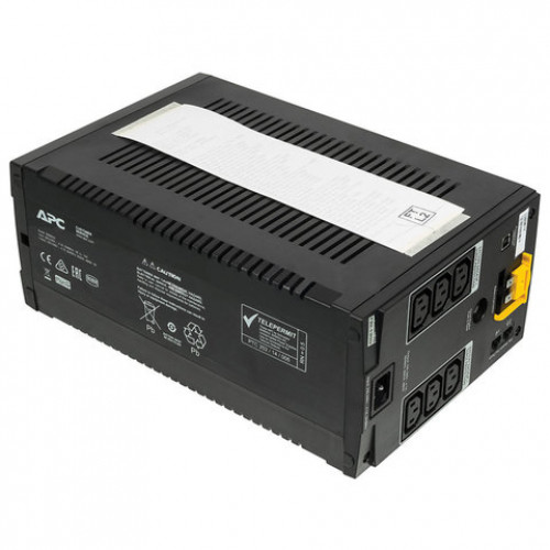 Источник бесперебойного питания APC BX950UI, 950 VA (480 W), 6 розеток IEC 320, 2 розетки RJ11, черный