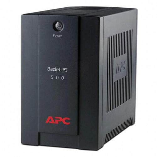 Источник бесперебойного питания APC Back-UPS BX500CI, 500VA (300 W), 3 розетки IEC 320, черный