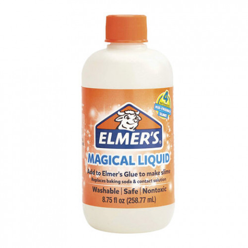 Активатор для слаймов ELMERS Magic Liquid, 258 мл (4 слайма), 2079477