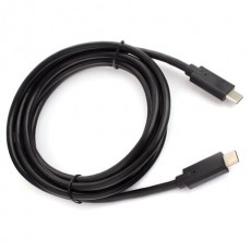Кабель USB3.1 Type-C-Type-C, 1.8м, CABLEXPERT, 5А, 100Вт, PD/QC3.0, медь, черный, CCP-USB3.1-CMCM2-1.8M