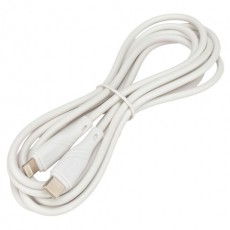 Кабель USB2.0 Type-C-Lightning, 2м, CABLEXPERT, 2.1А, 20Вт, PD, медь, белый, CCB-USB2-CMAPO1-2MW