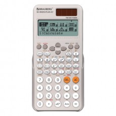 Калькулятор инженерный BRAUBERG SC-991ES-PLUS-GY (164х80мм) 552 функ 10+2разр., СЕРЫЙ, 272652