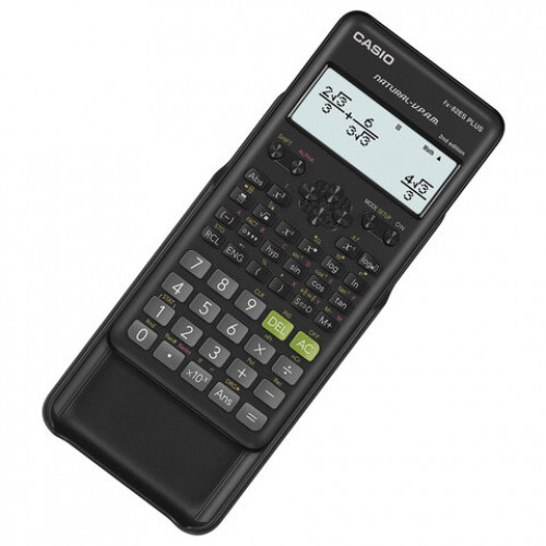 Калькулятор инженерный CASIO FX-82ESPLUS-2-WETD (162х80 мм), 252 функции, батарея, сертифицирован для ЕГЭ, FX-82ESPLUS-2-S