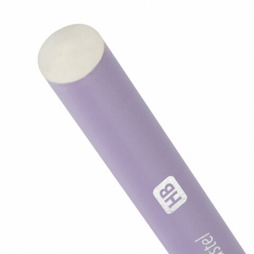 Карандаш чернографитный BRAUBERG PREMIUM TURKEY, 1 шт., Pastel, НВ, ассорти, дисплей