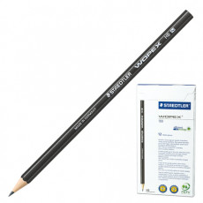 Карандаш чернографитный STAEDTLER (Германия), 1 шт., Noris Ecology, HB, без резинки, корпус черный, заточенный, 180 HB-9
