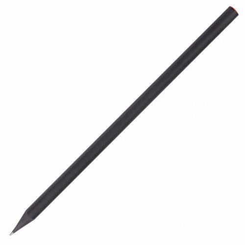 Карандаш чернографитный BRAUBERG PREMIUM TURKEY, 1 шт., Trios, НВ, ассорти, дисплей, 181572