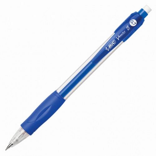 Карандаш механический 0,7 мм, BIC Velocity, ластик, резиновый грип, корпус ассорти, 8291332