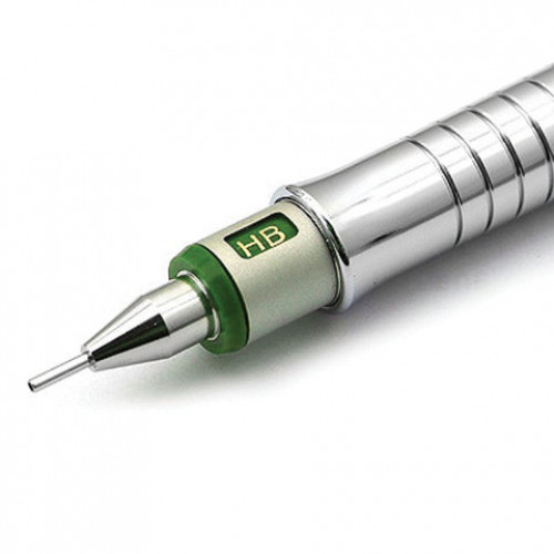 Карандаш механический 0,7 мм, FABER-CASTELL TK-Fine Vario L, ластик, корпус темно-зеленый, 135700