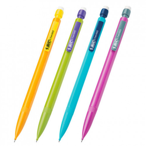 Карандаш механический 0,7 мм, BIC Matic Fun, ластик, корпус ассорти, 996678