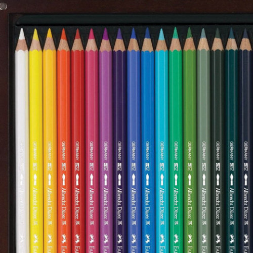 Карандаши цветные акварельные художественные FABER-CASTELL Albrecht Durer, 72 цвета, деревянный ящик, 117572