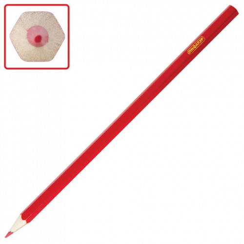 Карандаши цветные ПИФАГОР БЫСТРЕЕ! ВЫШЕ! СИЛЬНЕЕ!, 24 цвета, классические заточенные, 181358