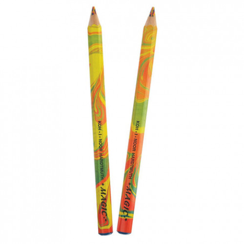 Карандаш с многоцветным грифелем KOH-I-NOOR, 1 шт., Magic Original, 5,6 мм, заточенный, 3405000031TD