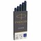 Картриджи чернильные PARKER Cartridge Quink, КОМПЛЕКТ 5 штук, блистер, синие, 1950403
