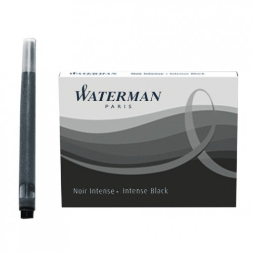 Картриджи чернильные WATERMAN, комплект 8 штук, черные, S0110850