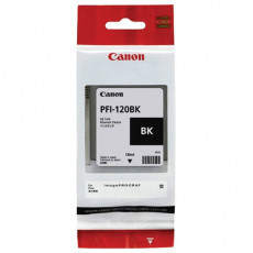 Картридж струйный CANON (PFI-120BK) для imagePROGRAF TM-200/205/300/305, черный, 130 мл, оригинальный, 2885C001