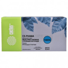Картридж струйный CACTUS (CS-F9J68A) для HP DesignJet T730/T830, черный матовый Картридж струйный CACTUS (CS-F9J68A) для HP DesignJet T730/T830, черный матовый