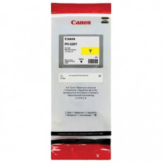 Картридж струйный CANON (PFI-320Y) для imagePROGRAF TM-200/205/300/305, желтый, 300 мл, оригинальный, 2893C001