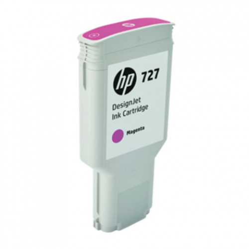Картридж струйный для плоттера HP (F9J77A) DesignJet T1500/T920/T2500, №727, 300 мл, пурпурный, оригинальный