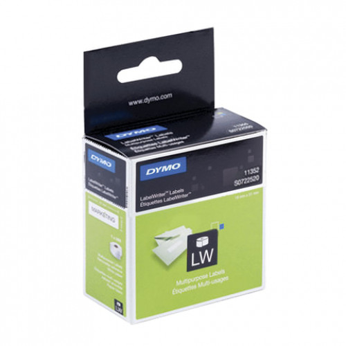 Картридж для принтеров этикеток DYMO Label Writer, этикетка 54х25 мм, в рулоне, 500 шт./рулоне, белые, S0722520
