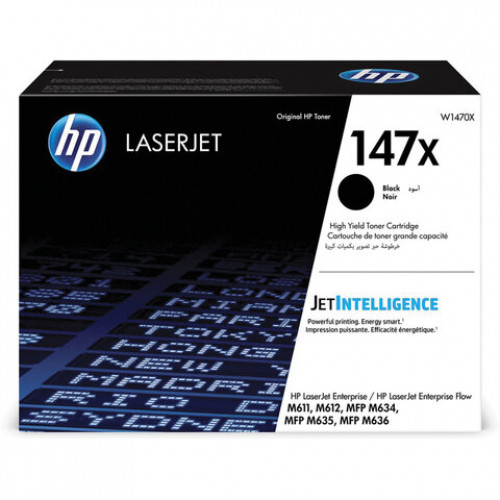 Картридж лазерный HP (W1470X) LaserJet M611dn/M612dn/M635/M636, ресурс 25000 страниц, оригинальный