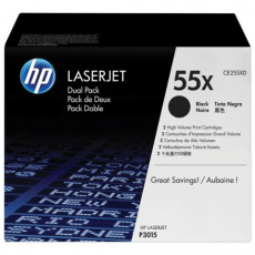 Картридж лазерный HP (CE255XD) LaserJet M525dn/M521dn/P3015, КОМПЛЕКТ 2 шт., оригинальный, ресурс 2х13500 страниц Картридж лазерный HP (CE255XD) LaserJet M525dn/M521dn/P3015, КОМПЛЕКТ 2 шт., оригинальный, ресурс 2х13500 страниц