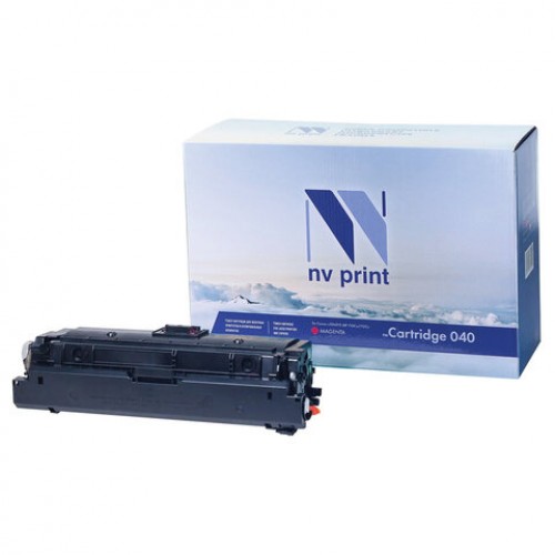 Картридж лазерный NV PRINT (NV-040M) для Canon i-SENSYS LBP 710Cx/712Cx, пурпурный, ресурс 5400 страниц