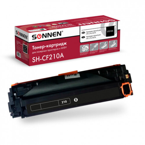 Картридж лазерный SONNEN (SH-CF210A) для HP LJ Pro M276 ВЫСШЕЕ КАЧЕСТВО черный, 1600 стр. 363958