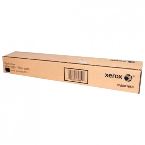 Тонер XEROX (006R01659) Color C60/C70, цвет черный, ресурс 30000 страниц, оригинальный