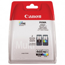 Набор картриджей CANON (PG-460/CL-461) для Pixma TS5340 черный и цветной, оригинальный, 3711C004 Набор картриджей CANON (PG-460/CL-461) для Pixma TS5340 черный и цветной, оригинальный, 3711C004