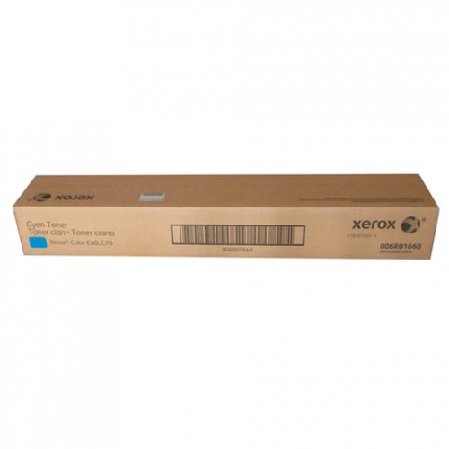 Тонер XEROX (006R01660) Color C60/C70, цвет голубой, ресурс 34000 страниц, оригинальный