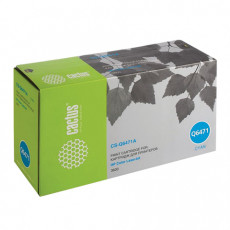 Картридж лазерный CACTUS (CS-Q6471A) для HP ColorLaserJet 3600N/3600DN/3800N, голубой, ресурс 4000 страниц Картридж лазерный CACTUS (CS-Q6471A) для HP ColorLaserJet 3600N/3600DN/3800N, голубой, ресурс 4000 страниц
