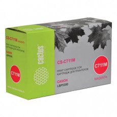 Картридж лазерный CACTUS (CS-C711M) для CANON LBP-5300, пурпурный, ресурс 6000 страниц Картридж лазерный CACTUS (CS-C711M) для CANON LBP-5300, пурпурный, ресурс 6000 страниц