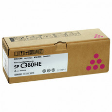 Картридж лазерный RICOH (SP C360HE) для Ricoh SP C360SFNw/C361SFNw, пурпур, оригинальный, ресурс 6000 страниц, 408186 Картридж лазерный RICOH (SP C360HE) для Ricoh SP C360SFNw/C361SFNw, пурпур, оригинальный, ресурс 6000 страниц, 408186