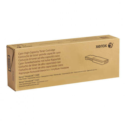 Картридж лазерный XEROX (106R03522) VersaLink C400/C405, голубой, ресурс 4800 стр., оригинальный