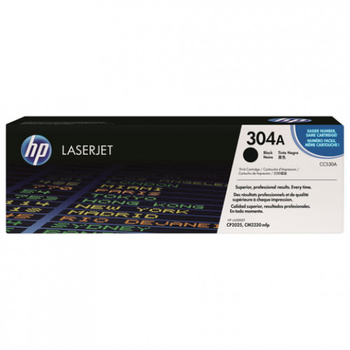 Картридж лазерный HP (CC530A) ColorLaserJet CP2025/CM2320, черный, оригинальный, ресурс 3500 страниц