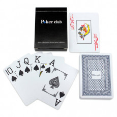 Карты игральные пластиковые Poker club, ассорти, 54 шт., 8,7 х 6,3 см, 25 мкм, ИН-9121, ИН-9130, ИН-4382