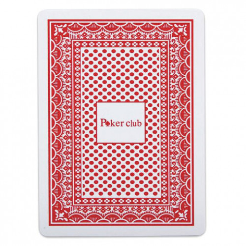 Карты игральные пластиковые Poker club, ассорти, 54 шт., 8,7 х 6,3 см, 25 мкм, ИН-9121, ИН-9130, ИН-4382
