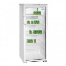 Холодильная витрина БИРЮСА Б-290, общий объем 290 л, 145x58x62 см, белый