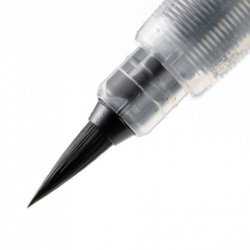 Кисть художественная PENTEL (Япония) Brush Pen, картридж, блистер, XFP5M