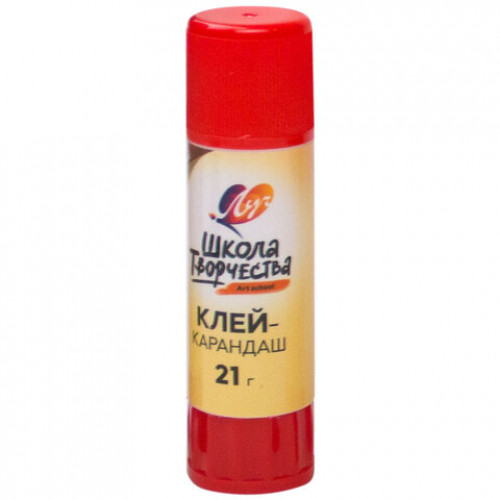 Клей-карандаш ЛУЧ Школа творчества, 21 г, PVP основа, 29С 1737-08