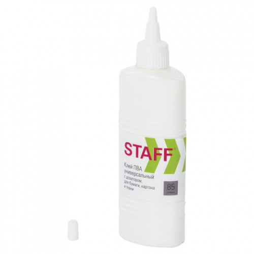 Клей ПВА STAFF евро, 85 г, 220365