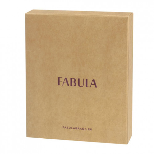 Футляр для ключей FABULA Estet, натуральная кожа, на молнии, 75x125x25 мм, черный, KL16.MN