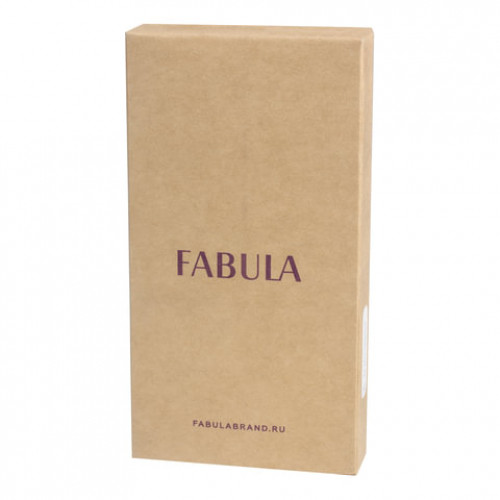 Футляр для ключей FABULA Estet, натуральная кожа, на кнопках, 60x110x25 мм, черный, KL44.MN